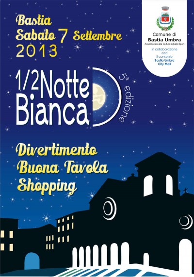 Locandina Mezza Notte Bianca 2013