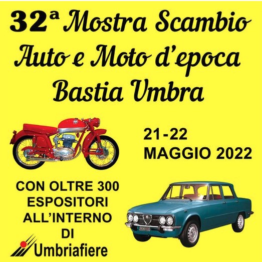 Mostra Scambio Auto e Moto d'epoca Bastia Umbra