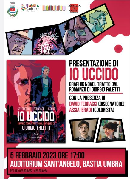Presentazione di IO UCCIDO Graphic novel Con la presenza di David Ferracci
