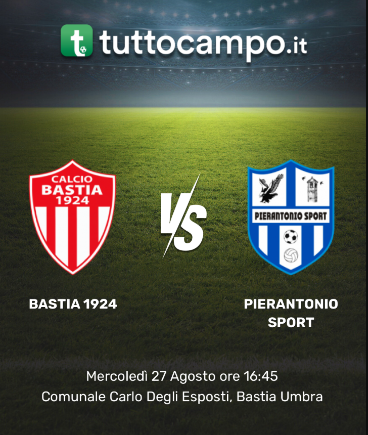 CALCIO COPPA ITALIA Bastia - Pierantonio