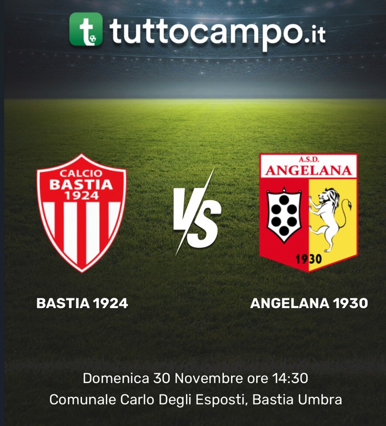 CALCIO Bastia 1924 vs Angelana 1930