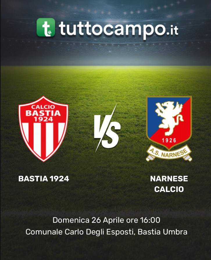 CALCIO Bastia 1924 vs Narnese
