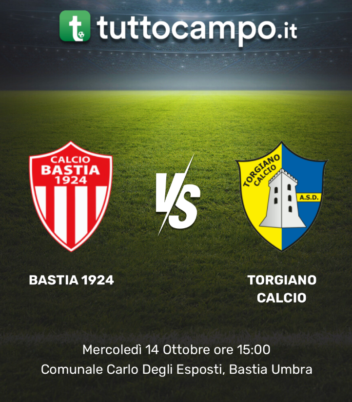 COPPA ITALIA Bastia 1924 vs Torgiano